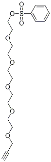 3,6,9,12,15-Pentaoxaoctadec-17-yn-1-ol 1-Benzenesulfonate CAS#: 1215741-85-7