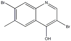 3,7-Dibromo-4-hydroxy-6-methylquinoline CAS#: 1204811-74-4