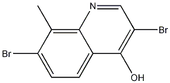 3,7-Dibromo-4-hydroxy-8-methylquinoline CAS#: 1204810-89-8