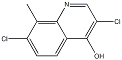 3,7-Dichloro-4-hydroxy-8-methylquinoline CAS#: 1204811-73-3