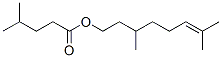 3,7-dimethyloct-6-enyl 4-methylvalerate CAS#: 71662-18-5