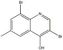 3,8-Dibromo-4-hydroxy-6-methylquinoline CAS#: 1204811-47-1