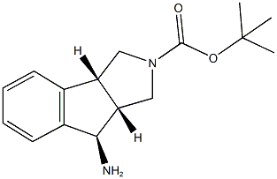 (3AR*,8R*,8aR*)-tert-Butyl 8-amino-3,3a,8,8atetra-hydroindeno[2,1-c]pyrrole-2(1H)-carboxylate CAS#: 1251007-19-8