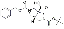 (3AS,6AS)-2-(BENZYLOXYCARBONYL)-5-(TERT-BUTOXYCARBONYL)OCTAHYDROPYRROLO[3,4-C]PYRROLE-3A-CARBOXYLIC ACID CAS#: 1217766-30-7