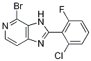 3H-IMidazo[4,5-c]pyridine, 4-broMo-2-(2-chloro-6-fluorophenyl)- CAS#: 1334411-85-6