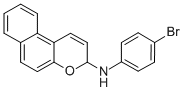 3H-Naphtho(2,1-b)pyran-3-amine, N-(4-bromophenyl)- CAS#: 72516-82-6