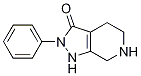 3H-Pyrazolo[3,4-c]pyridin-3-one, 1,2,4,5,6,7-hexahydro-2-phenyl- CAS#: 1215484-85-7