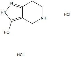3H-Pyrazolo[4,3-c]pyridin-3-one, 1,2,4,5,6,7-hexahydro-, hydrochloride (1:2) CAS#: 1260898-28-9