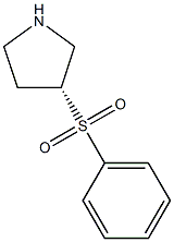 (3R)-3-(benzenesulfonyl)pyrrolidine CAS#: 1268521-39-6