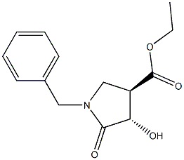 (3R,4S)-ethyl 1-benzyl-4-hydroxy-5-oxopyrrolidine-3- Carboxylate CAS#: 71336-70-4