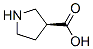 (3S)-3-Pyrrolidinecarboxylic acid CAS#: 72580-53-1