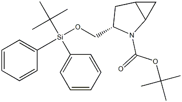 (3S)-3-((tert-butyldiphenylsilyloxy)methyl)-2-(tert-butoxycarbonyl)-2-azabicyclo[3.1.0]hexane CAS#: 1208008-34-7