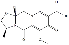 (3S,11aR)-6-methoxy-3-methyl-5,7-dioxo-2,3,5,7,11,11a-hexahydrooxazolo[3,2-d]pyrido[1,2-a]pyrazine-8-carboxylic acid CAS#: 1335210-25-7
