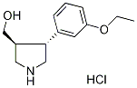 [(3S,4R)-4-(3-ethoxyphenyl)pyrrolidin-3-yl]methanol hydrochloride CAS#: 1217692-14-2