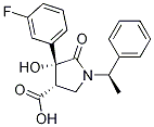 (3S,4R)-4-(3-fluorophenyl)-4-hydroxy-5-oxo-1-((R)-1-phenylethyl)pyrrolidine-3-carboxylic acid CAS#: 1173565-56-4