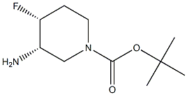 (3S,4R)-tert-Butyl 3-amino-4-fluoropiperidine-1-carboxylate CAS#: 1290191-73-9