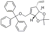 (3aR,4S,6aR)-2,2-diMethyl-6-((trityloxy)Methyl)-4-vinyl-4,6a-dihydro-3aH-cyclopenta[d][1,3]dioxole CAS#: 1186073-10-8