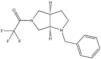 (3aR,6aR)-1-Benzyl-5-trifluoroacetylhexahydropyrrolo[3,4-b]pyrrole CAS#: 1279822-87-5