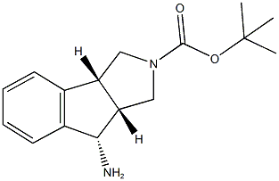 (3aR,8S,8aR)-tert-Butyl 8-amino-3,3a,8,8atetrahydroindeno[2,1-c]pyrrole-2(1H)-carboxylate CAS#: 1251021-96-1
