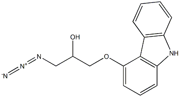 4-[1'-(3'-Azido-1',2'-propanediol)]carbazole CAS#: 1253696-17-1