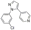 4-(1-(3-chlorophenyl)-1H-pyrazol-5-yl)pyridine CAS#: 1269293-19-7