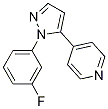 4-(1-(3-fluorophenyl)-1H-pyrazol-5-yl)pyridine CAS#: 1269291-17-9