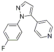 4-(1-(4-fluorophenyl)-1H-pyrazol-5-yl)pyridine CAS#: 1269291-85-1