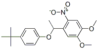 4-[1-[4-(tert-butyl)phenoxy]ethyl]-5-nitroveratrole CAS#: 71243-34-0