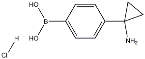 4-(1-Aminocyclopropyl)phenylboronic acid hydrochloride CAS#: 1256345-72-8