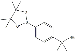 4-(1-Aminocyclopropyl)phenylboronic acid, pinacol ester CAS#: 1218789-38-8
