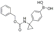4-(1-(Benzyloxycarbonylamino)cyclopropyl)phenylboronic acid CAS#: 1217501-09-1