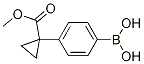 4-(1-(Methoxycarbonyl)cyclopropyl)phenylboronic acid CAS#: 1217501-08-0
