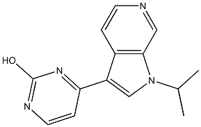 4-(1-isopropyl-1H-pyrrolo[2,3-c]pyridin-3-yl)pyriMidin-2-ol CAS#: 1221153-86-1