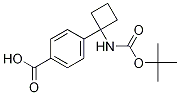 4-(1-(tert-butoxycarbonylaMino)cyclobutyl)benzoic acid CAS#: 1259223-99-8