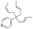 4-(1,1-dibut-2-enylpent-3-enyl)pyridine CAS#: 70776-89-5
