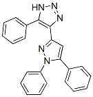 4-(1,5-Diphenyl-1H-pyrazol-3-yl)-5-phenyl-1H-1,2,3-triazole CAS#: 71022-59-8
