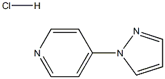 4-(1H-pyrazol-1-yl)pyridine hydrochloride CAS#: 1357589-48-0