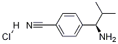 4-((1R)-1-AMINO-2-METHYLPROPYL)BENZENECARBONITRILE-HCl CAS#: 1213584-51-0
