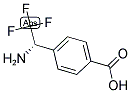 4-((1S)-1-AMINO-2,2,2-TRIFLUOROETHYL)BENZOIC ACID CAS#: 1213548-46-9