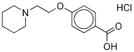 4-[2-(1-PIPERIDINYL)ETHOXY-D4]BENZOIC ACID, HYDROCHLORIDE SALT CAS#: 1246815-60-0