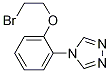 4-(2-(2-bromoethoxy)phenyl)-4H-1,2,4-triazole CAS#: 1223748-41-1