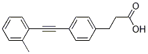 4-[2-(2-methylphenyl)ethynyl]-benzenepropanoicacid CAS#: 1082058-99-8