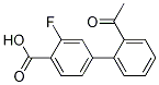 4-(2-Acetylphenyl)-2-fluorobenzoic acid CAS#: 1365271-52-8