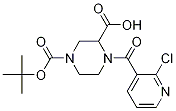 4-(2-Chloro-pyridine-3-carbonyl)-piperazine-1,3-dicarboxylic acid 1-tert-butyl ester CAS#: 1353944-91-8