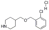 4-{[(2-Chlorobenzyl)oxy]methyl}piperidinehydrochloride CAS#: 1220017-37-7
