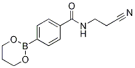 4-(2-Cyanoethylaminocarbonyl)phenylboronic acid, propanediol cyclic ester CAS#: 1073372-08-3