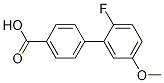 4-(2-Fluoro-5-methoxyphenyl)benzoic acid CAS#: 1261896-38-1