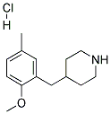 4-(2-METHOXY-5-METHYL-BENZYL)-PIPERIDINE HYDROCHLORIDE CAS#: 1171011-34-9