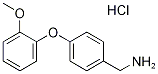 4-(2-Methoxyphenoxy)benzylamine hydrochloride, 2-[4-(Aminomethyl)phenoxy]anisole hydrochloride CAS#: 1169974-82-6