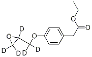 4-(2-Oxiranylmethoxy-d5)benzeneacetic Acid Ethyl Ester CAS#: 1189858-70-5